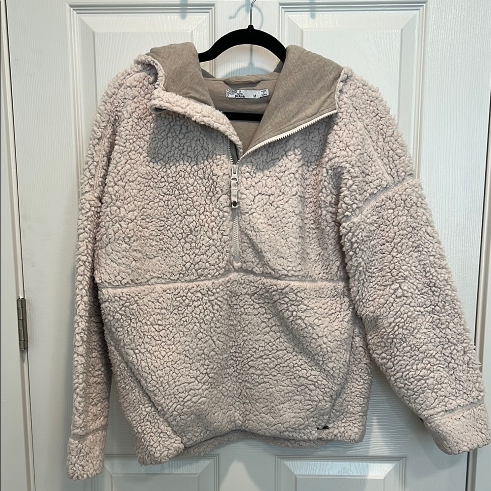 Prana Tan Sherpa Pullover